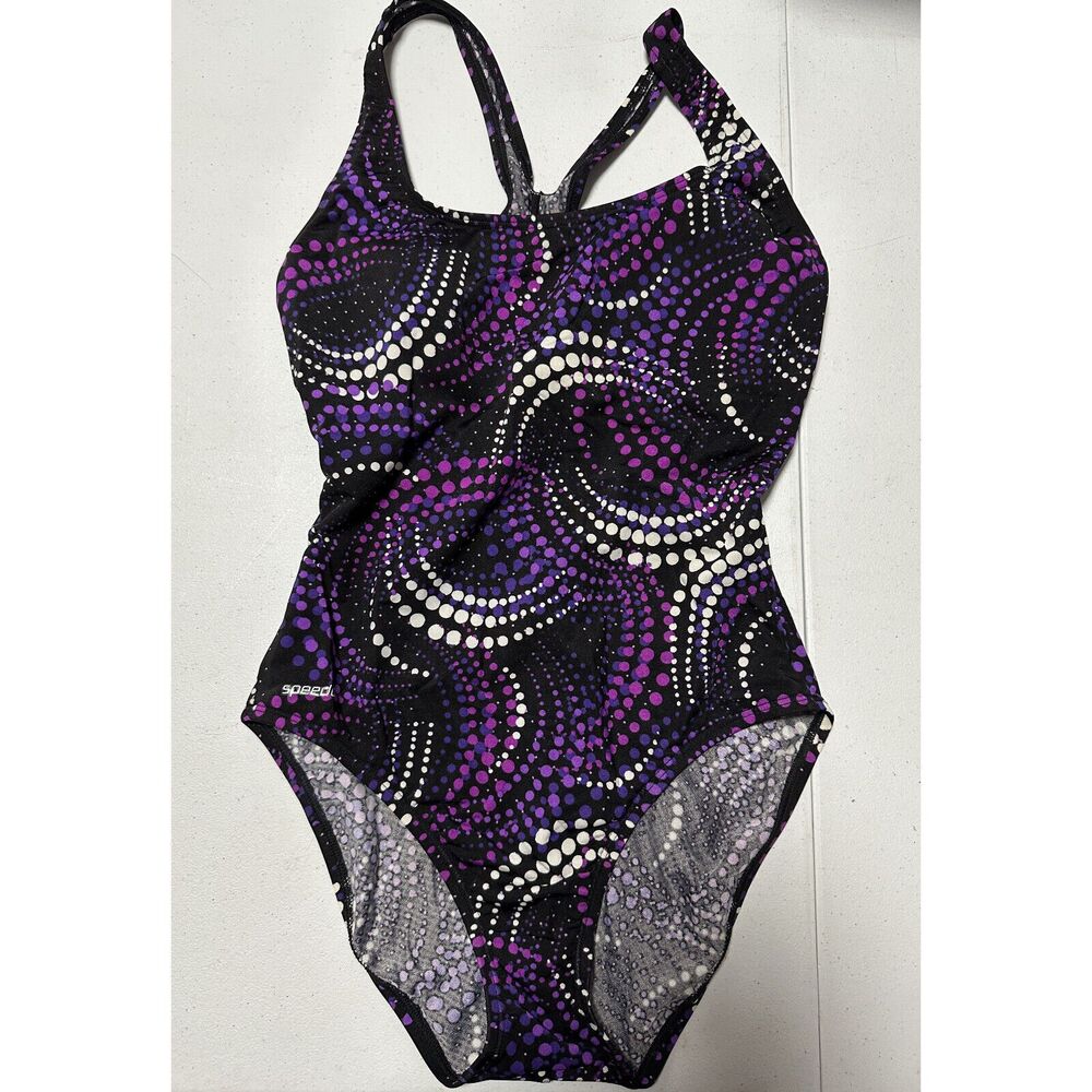 Speedo Women Ultraback One Piece Swimwear Swimsuit Beach Pool Bathing Size 12